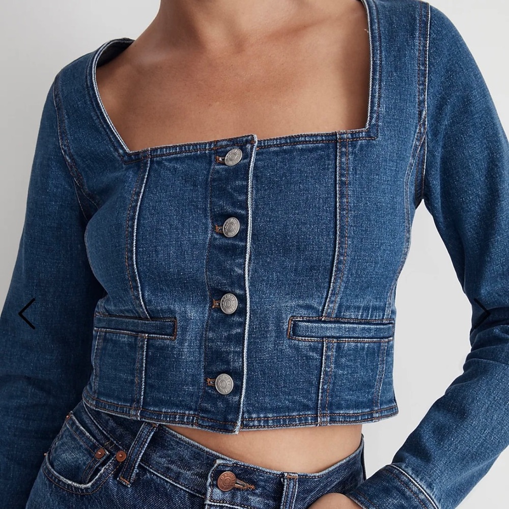 Madewell Denim Top